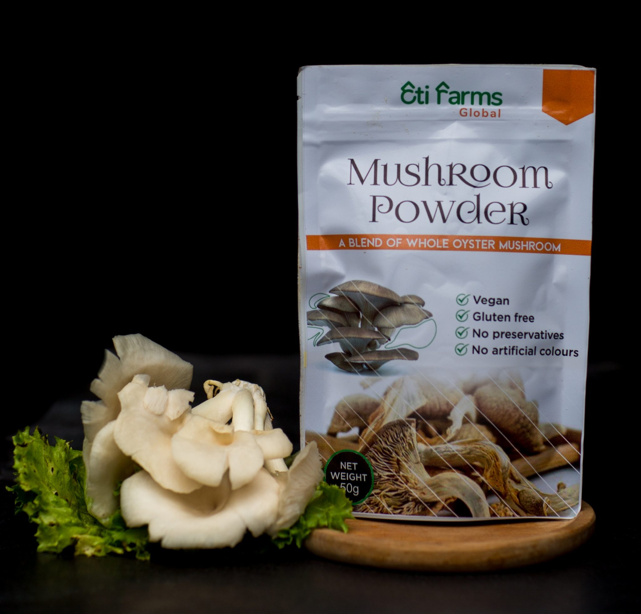 Oyster Mushroom Powder Nutrition4kidsng